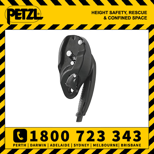Petzl Tactical Black Id S Self-Braking Descender With Anti-Panic Function (D200SN)