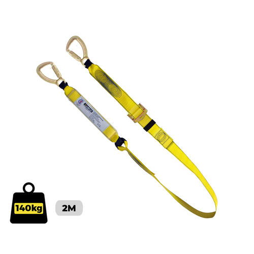 Austlift Lanyard Single Adjustable Triple Action Hooks Complies AS 1891.5