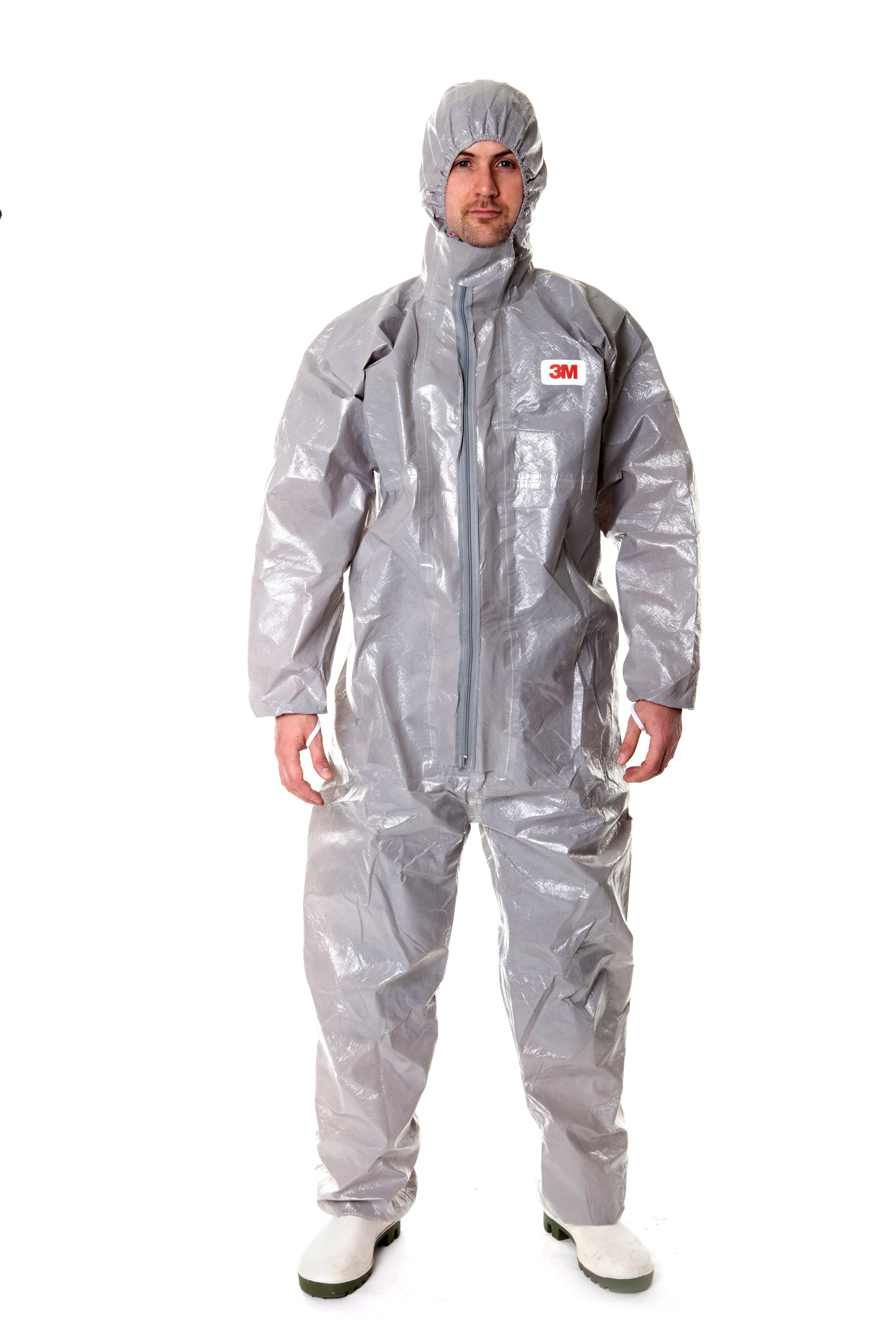 3M Protective Coverall Grey Large Type3/4/5/6 (4570) (4570-L)