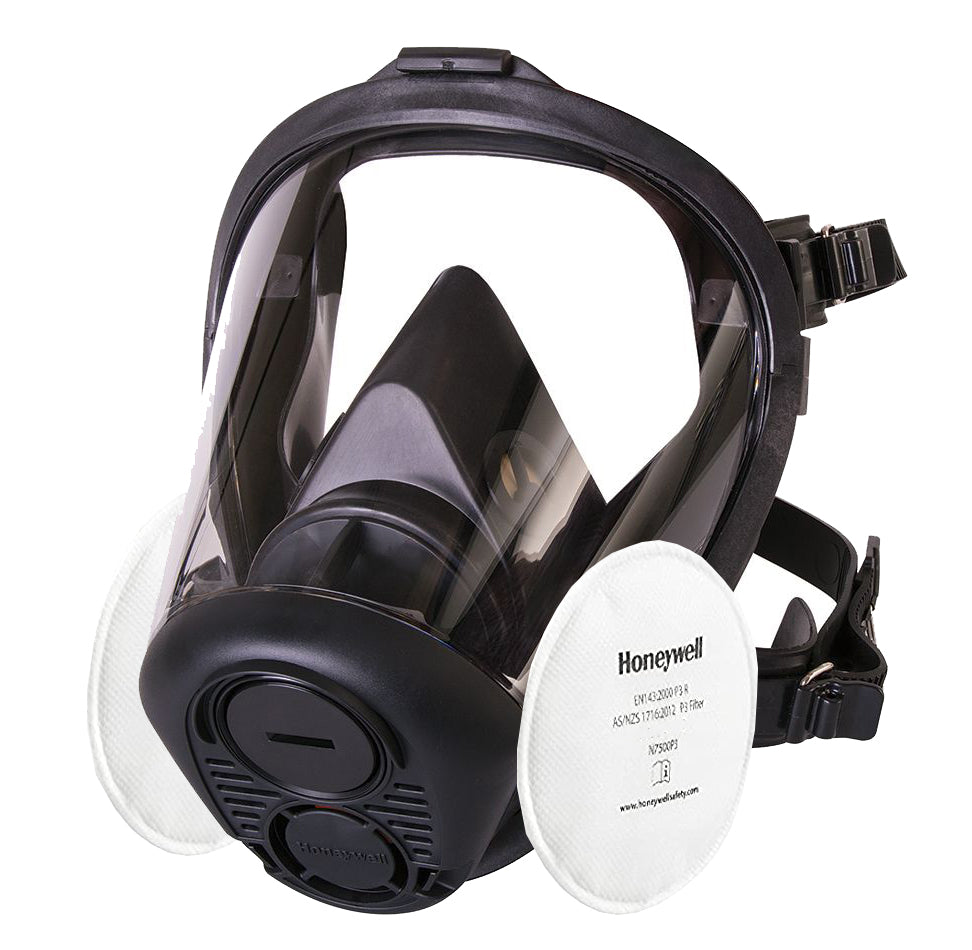 Honeywell RU6500 SMALL Full Face Respirator + P3 Pancake Filter