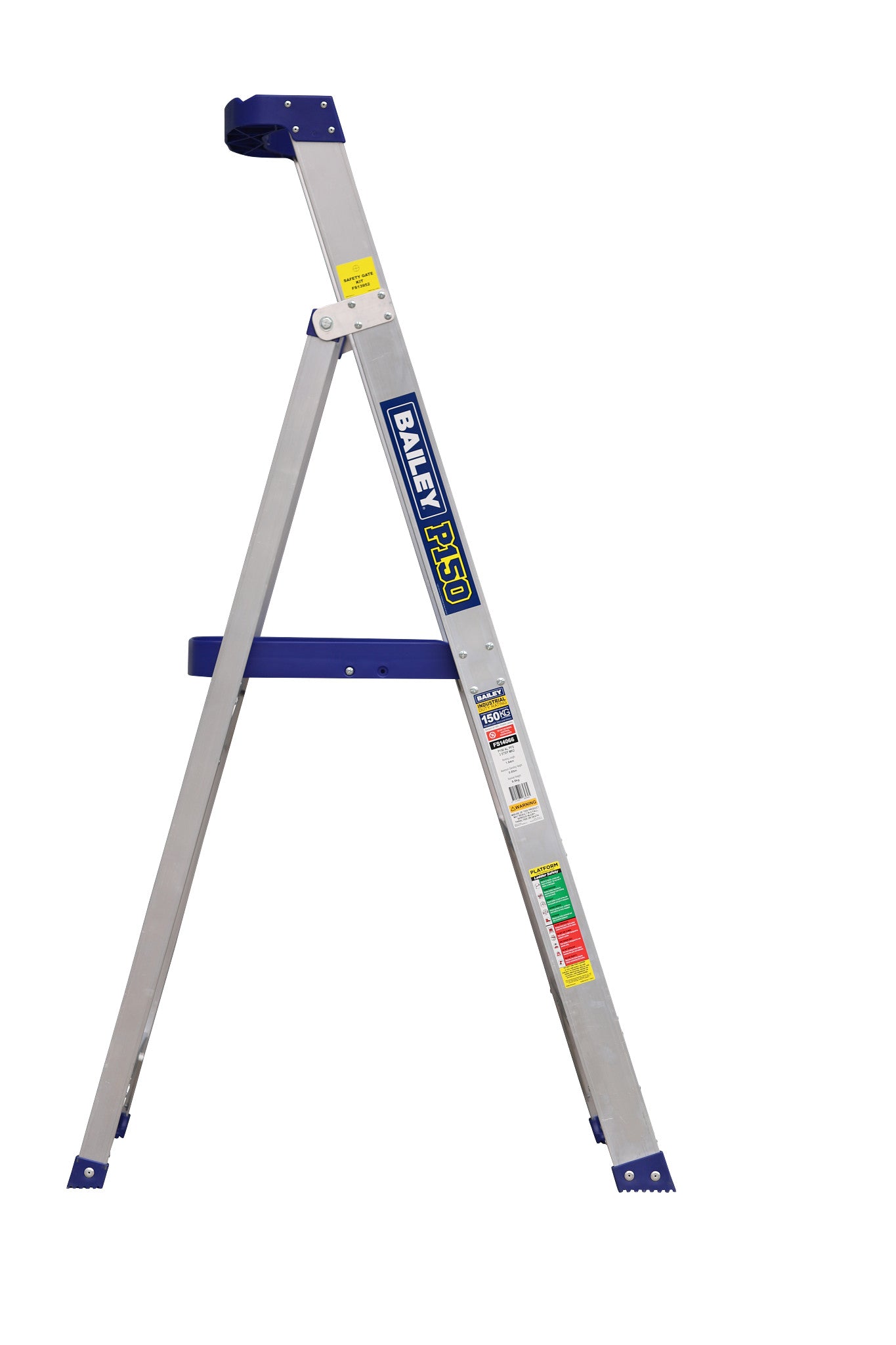 Bailey Ladders Heavy Duty Aluminium P150-3 150kg Industrial Riveted - 0.9m