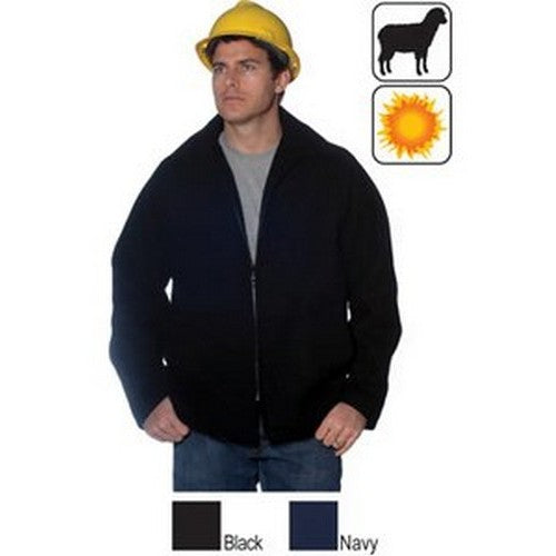 5XL Huski Explorer - Wool Bluey bomber jacket