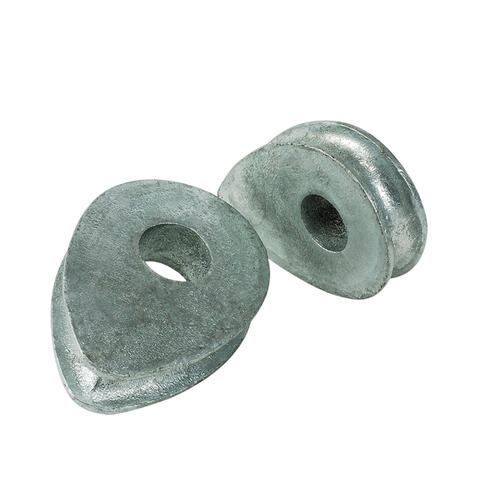 Austlift Thimble Solid Eye Pre-drilled Hole