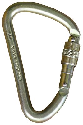 3M DBI-SALA Double Action Screw Gate 16kN 26mm Steel (R-517)