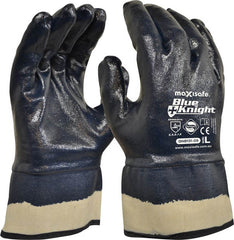 Maxisafe Blue Knight Heavy Duty, Fully Dipped With Safety Cuff (12 Pairs)