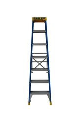 Bailey Ladders Pro Fibreglass Double Sided 7 150kg Industrial Punchlock - 2.1m