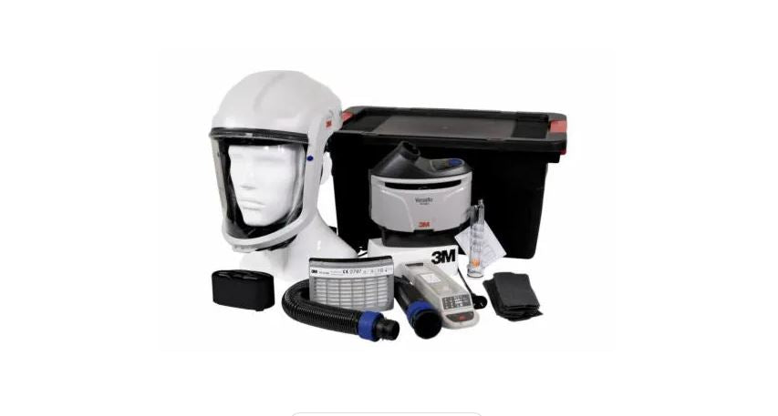 3M Versaflo TR-315A+ PAPR Starter Kit TRM-207C with M-207 Faceshield Flame Resistant Face Seal