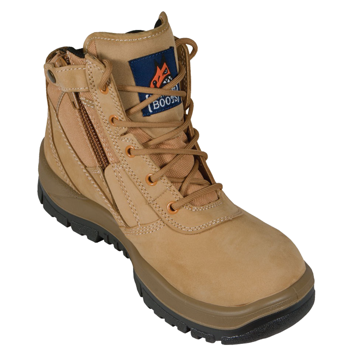 Mongrel Wheat Zipsider Boot Steel Cap (261050)