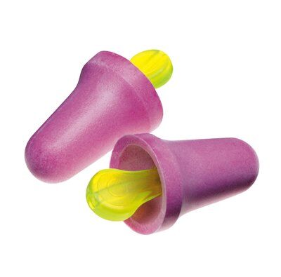3M No-Touch Uncorded Earplugs, 100 pairs Poly Bag (P2000)