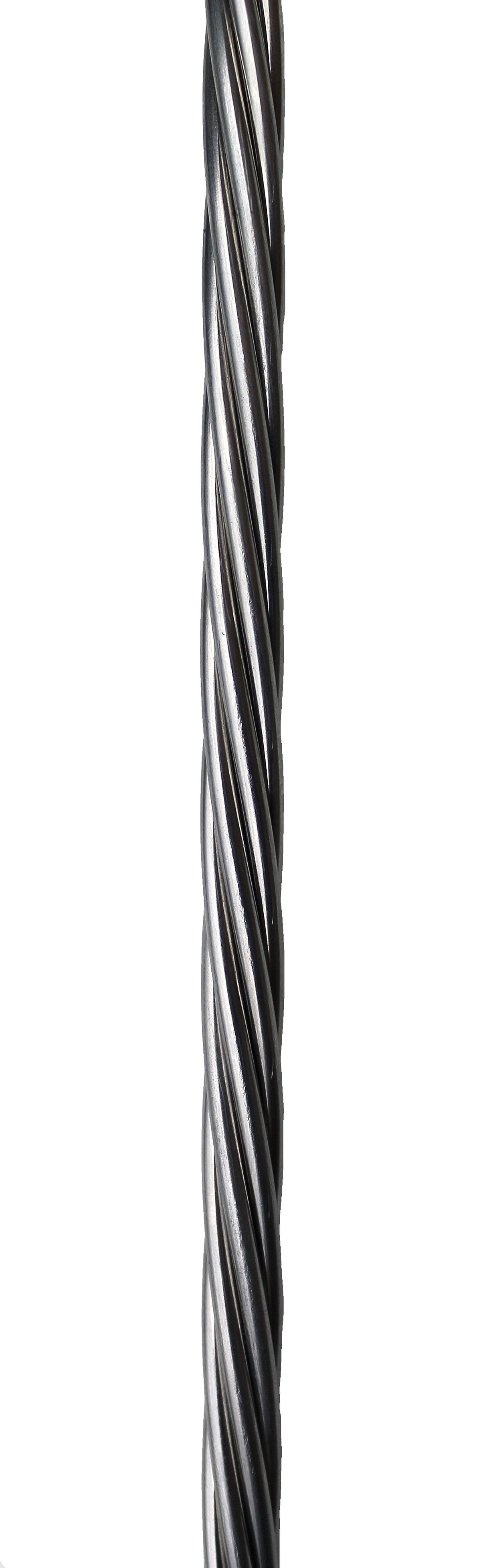 3M DBI-SALA Lad-Saf Swaged Cable 6115021, 3/8 Inch, Galvanized Steel, 55 m