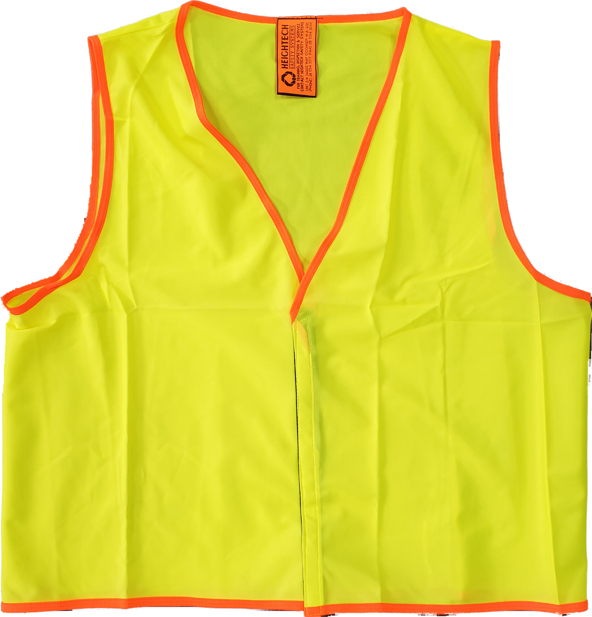 XL Fluro Yellow Vest Day Use