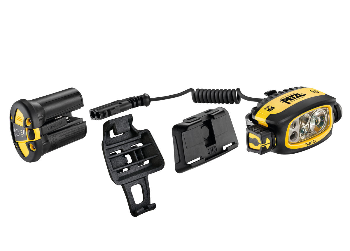 Petzl DUO Z1 Headlamp 360 Lumens - ATEX 1/21 (E80BHR)