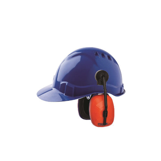 ProChoice V6 Hard Hat Vented Blue (HHV6-B) with Viper Earmuffs (HHEM)