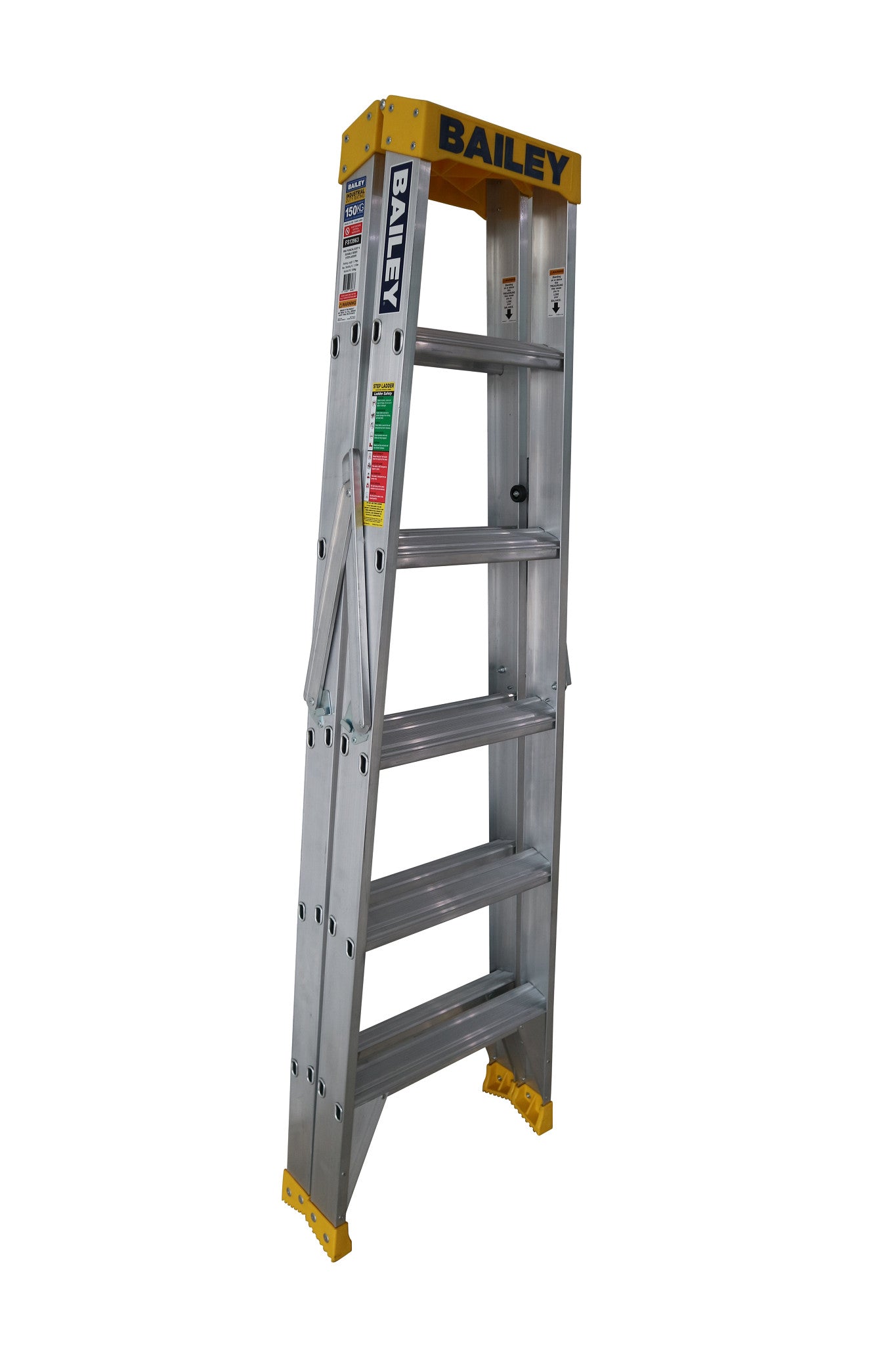 Bailey Ladders Pro Aluminium Double Sided6 150kg Industrial Punchlock - 1.8m
