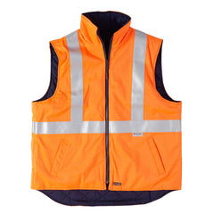 Brahma Platinum Vest Flame Retardant & Anti Static (Orange/Navy)