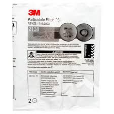 3M Ultimate FX Full Facepiece Reusable Respirator FF-401 Small with filters 2138 (FF-401-2138)