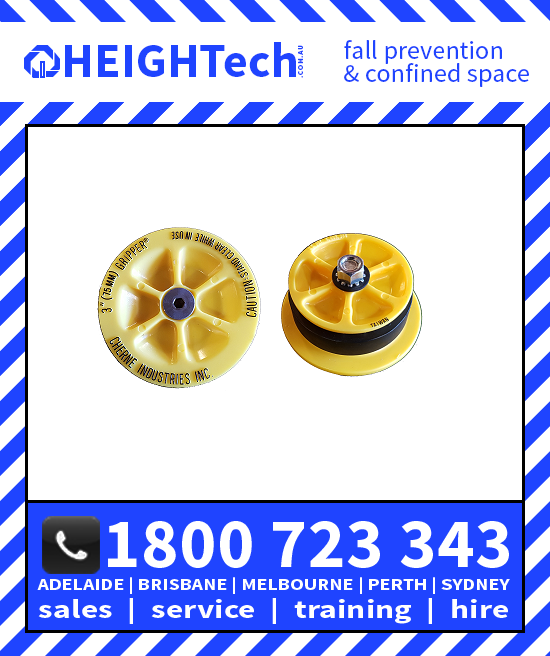 3" (75mm) Mechanical Plug Davit Cap Gripper