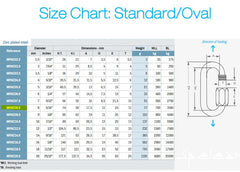 8mm MAILLON RAPIDE - Plated Steel Normal