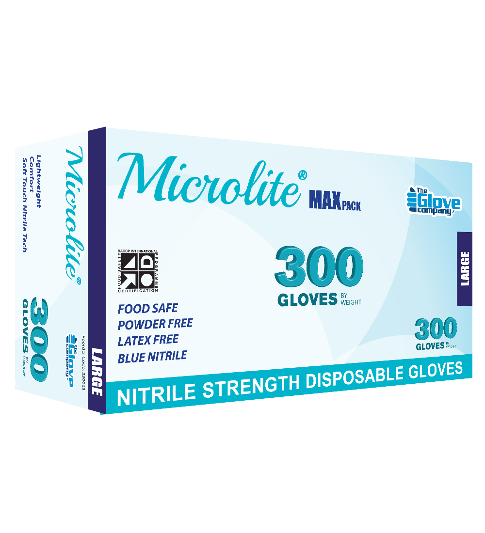 TGC Microlite Nitrile Disposable Gloves
