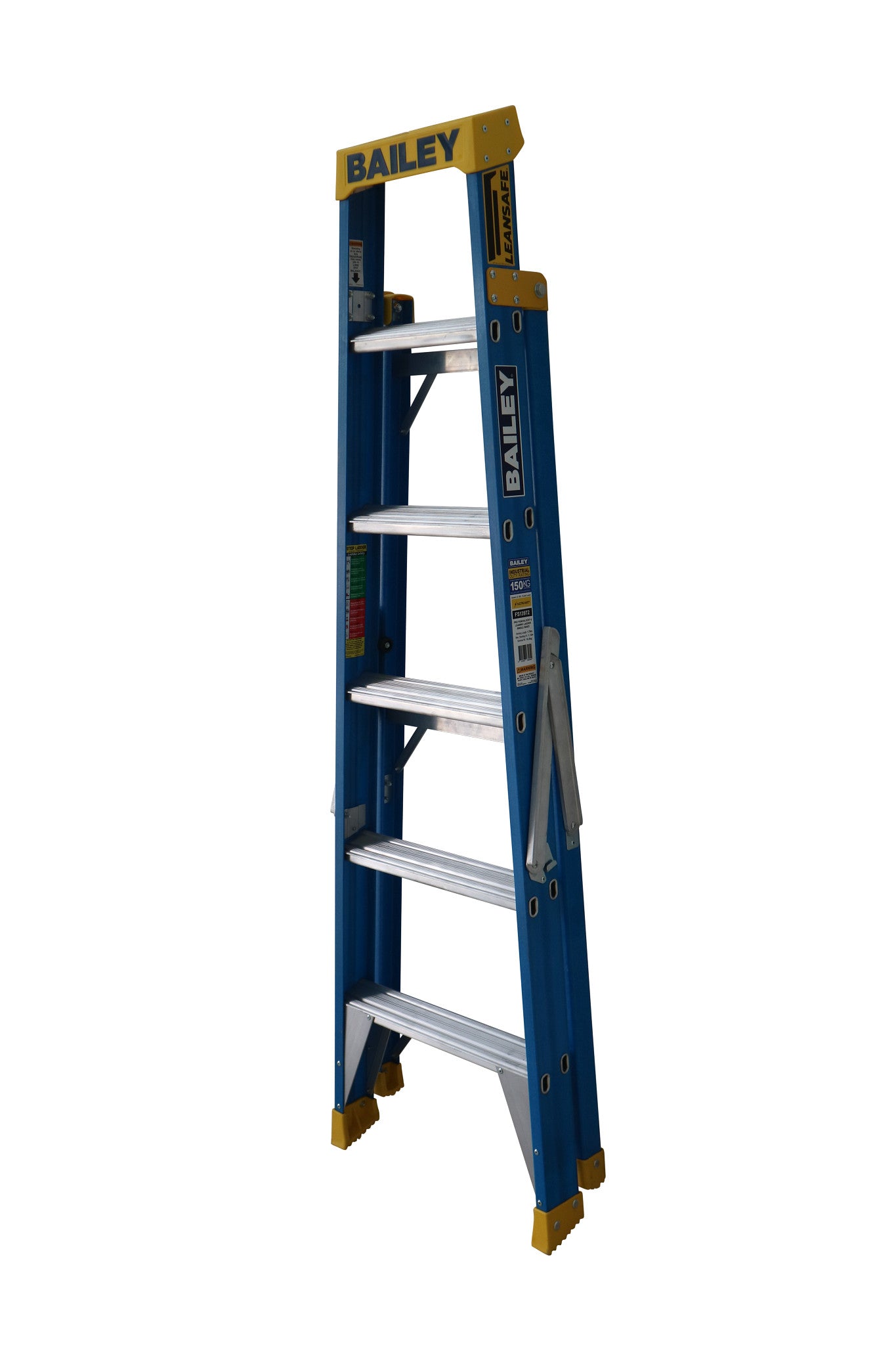 Bailey Ladders Pro Fibreglass Leansafe 6 150kg Industrial Punchlock - 1.8m