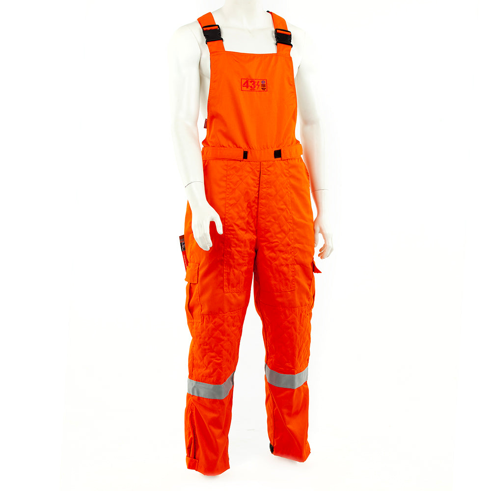 Sherwood Nomex Arc Bib Trouser HRC4 43cal. Orange D/N Stripe Size M