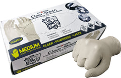 Maxisafe Latex Disposable Gloves Powdered, Box of 100 (Carton of 10 Boxes)