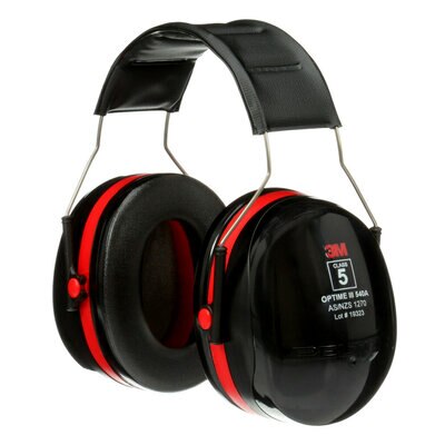 3M Peltor Optime III Headband Earmuff 33db Class 5 (H540A)