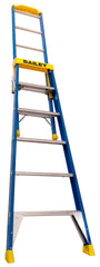 Bailey Ladders Pro Fibreglass Step Extension 6 150kg Industrial Punchlock (1.8m/3.2m)