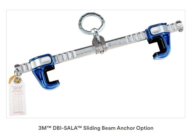 3M DBI-SALA  Sliding Beam Anchor 8.9cm -35.6cm (2104711)