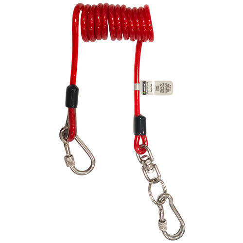 Austlift Spring Tool Lanyard with Snap hook on both end