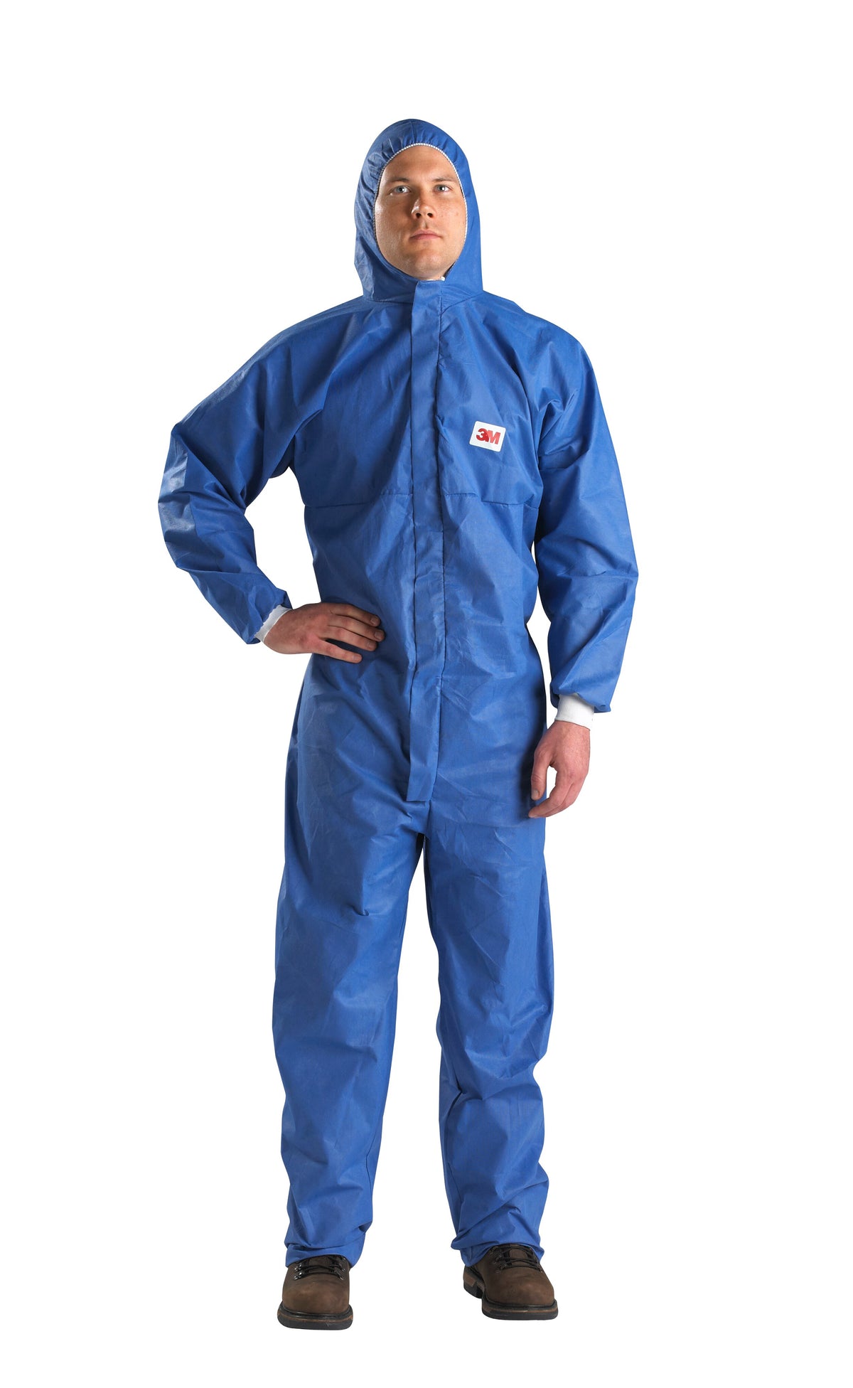 L Protective Coverall Blue + White 3M (4532+) (4532-L)