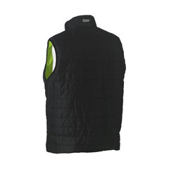 BISLEY REVERSIBLE TAPED Fleece VEST Reversible Hi Vis Vest 2XL
