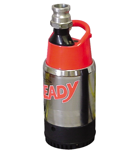 0.6 HP, 115 VAC, 5.5 amp, 2.0" discharge, 60 GPM, submersible, includes coupler & poly rope