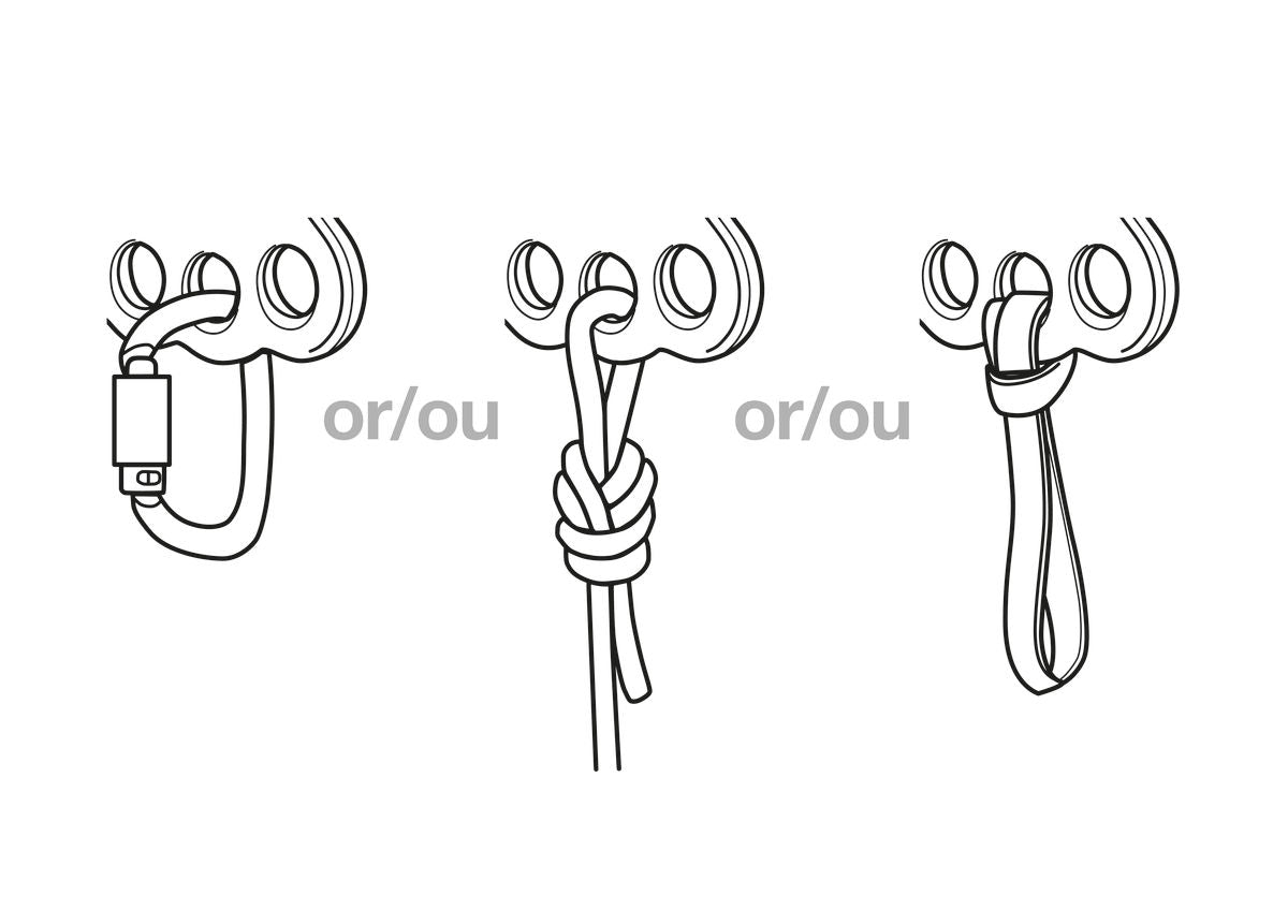 Petzl REEVE Carriage pulley for rescue on a tensioned highline (P005AA00)