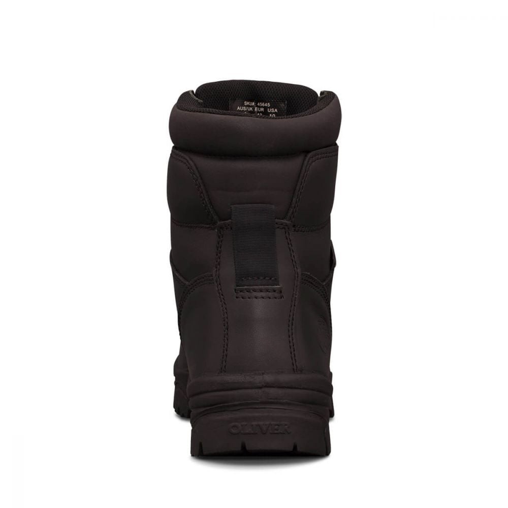 Oliver 150mm Black Lace Up Boot (45-645)