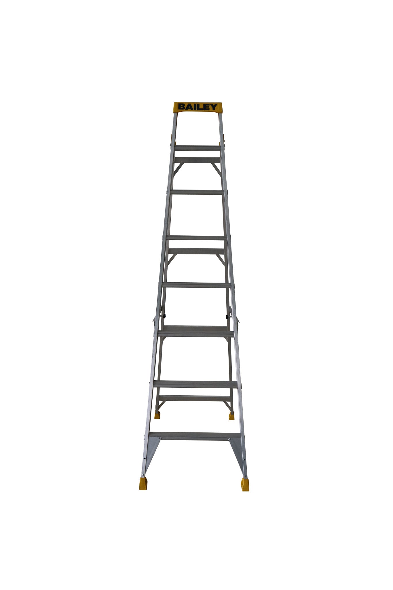 Bailey Ladders Pro Aluminium Leansafe 8 150kg Industrial Punchlock - 2.4m