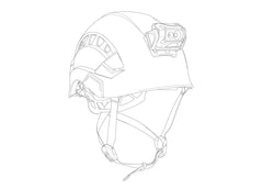 Petzl Slot Adapt Headlamp Mount (E073BA00)