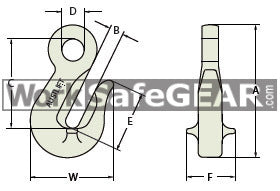 Grab Hook 03.2T 10mm (102010)
