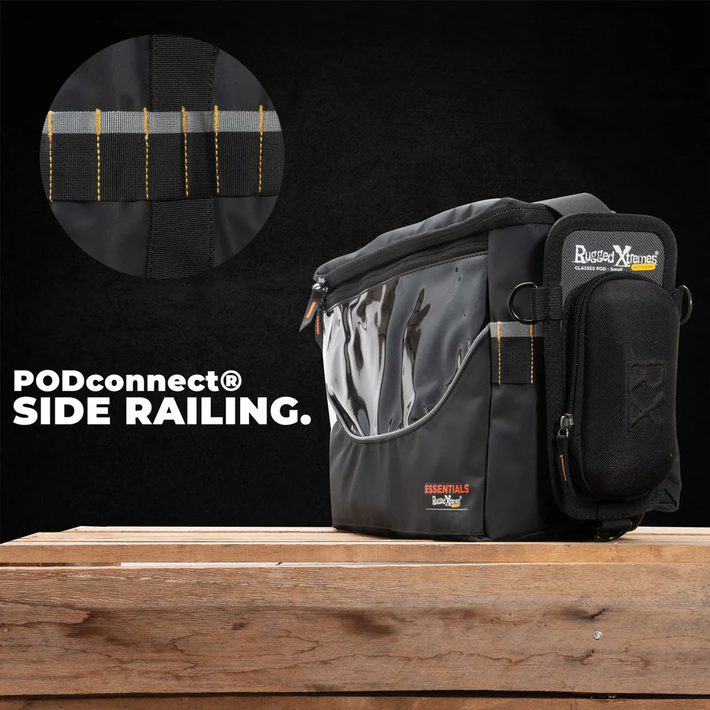 Rugged Xtremes Black GP Carry Bag 22L (RXES05E412PVCBK)