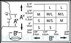 SMALL HONEYWELL NORTH 7700 Half Face Mask +  A1B1E1 Filters N06575003L