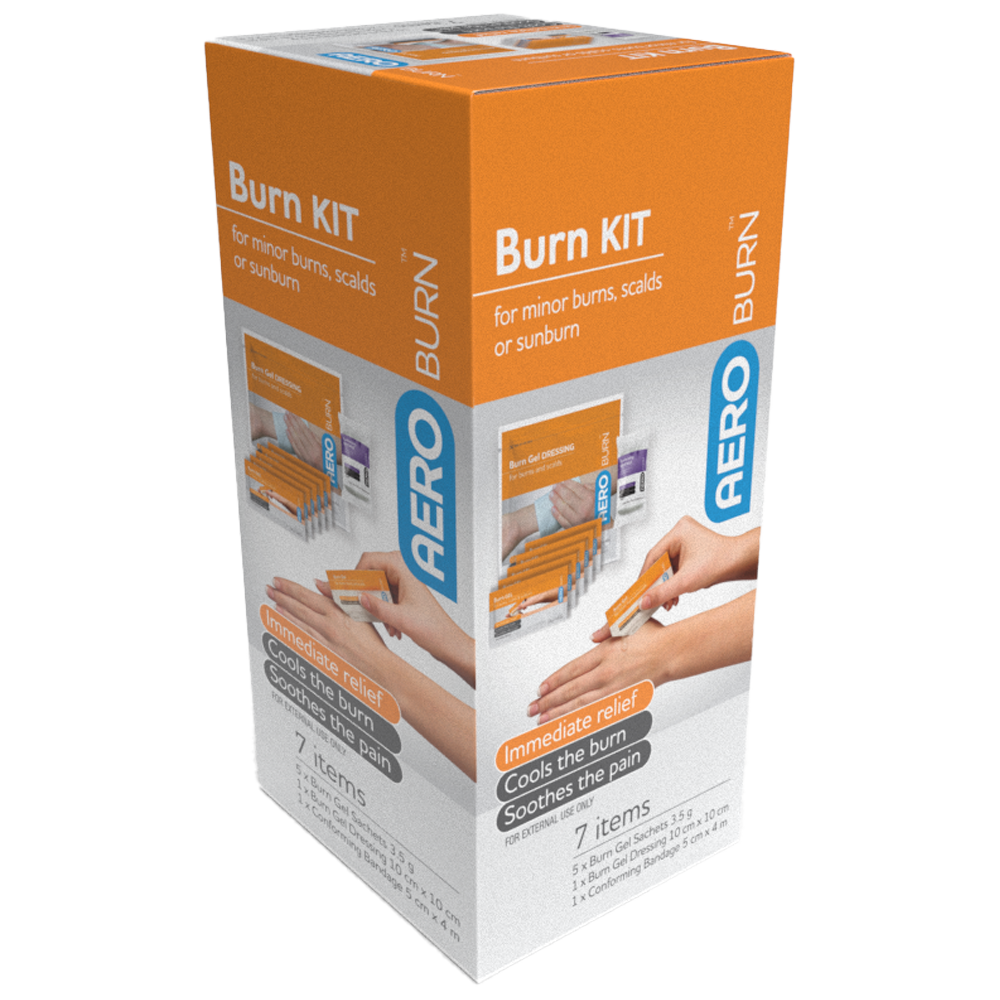 Aero Healthcare AEROBURN Burns Kit (7 Pieces)