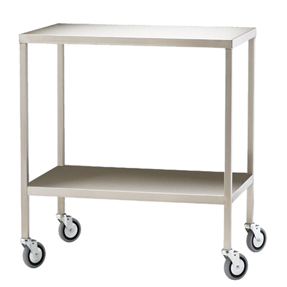 Aero Healthcare Medium Stainless Steel Trolley 80 x 50 x 90.5cm