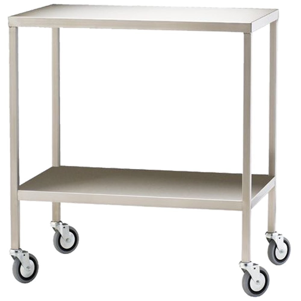 Aero Healthcare Large Stainless Steel Trolley 110 x 50 x 90.5cm