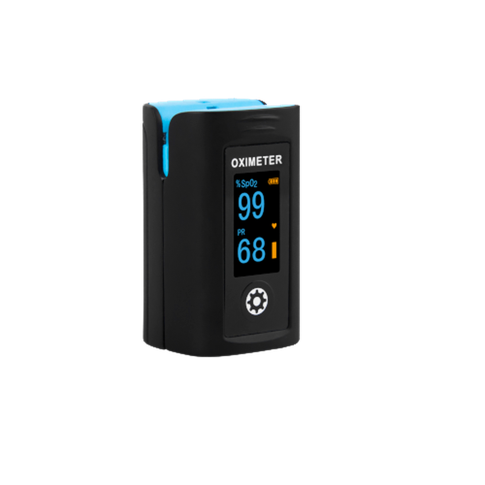 Aero Healthcare Lux Black Finger Pulse Oximeter