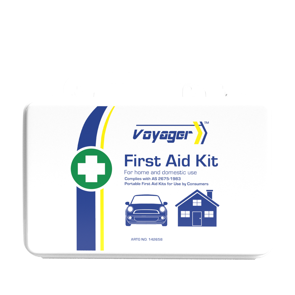 Aero Healthcare VOYAGER 2 Series Plastic Waterproof First Aid Kit 13 x 21 x 7.5cm
