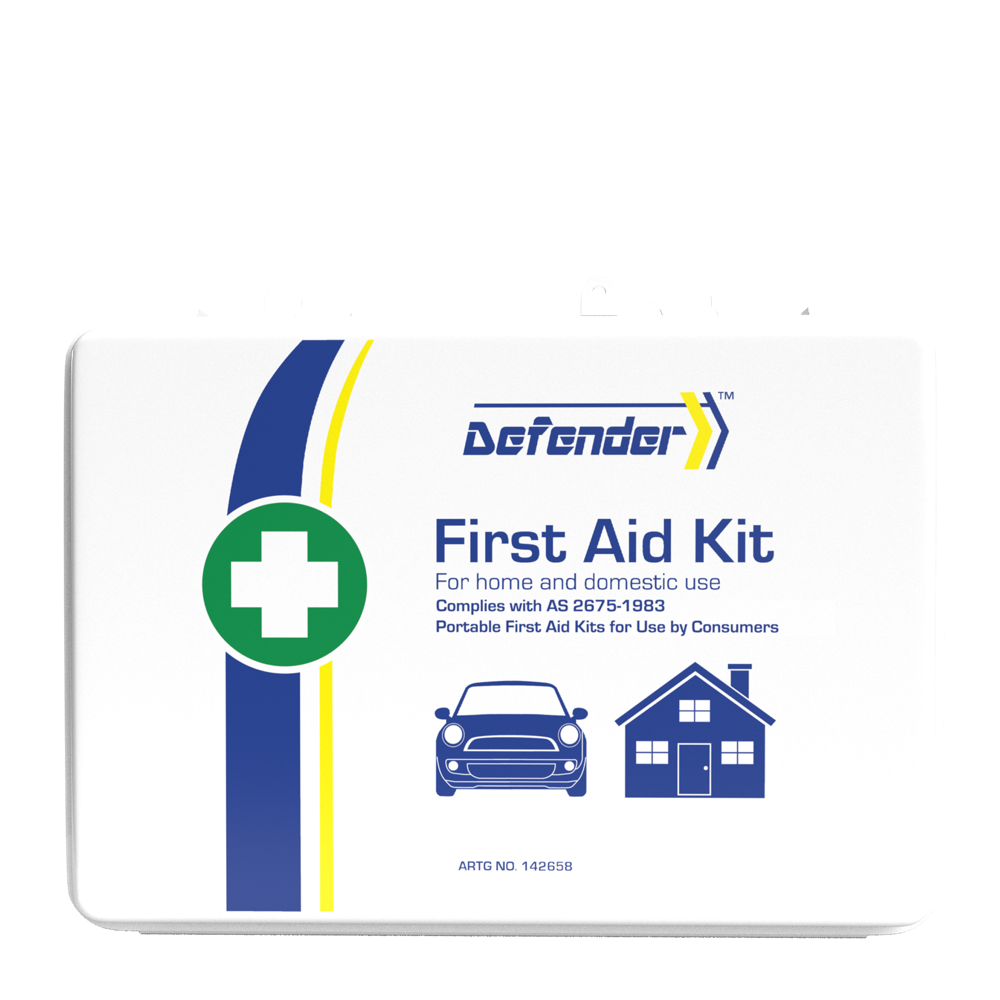 Aero Healthcare DEFENDER 3 Series Plastic Waterproof First Aid Kit 25 x 8 x 17cm