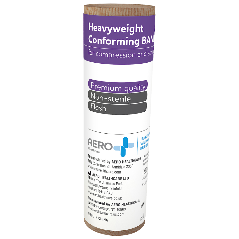 Aero Healthcare AEROFORM Heavyweight Conforming Bandage 15cm x 4M Wrap/12