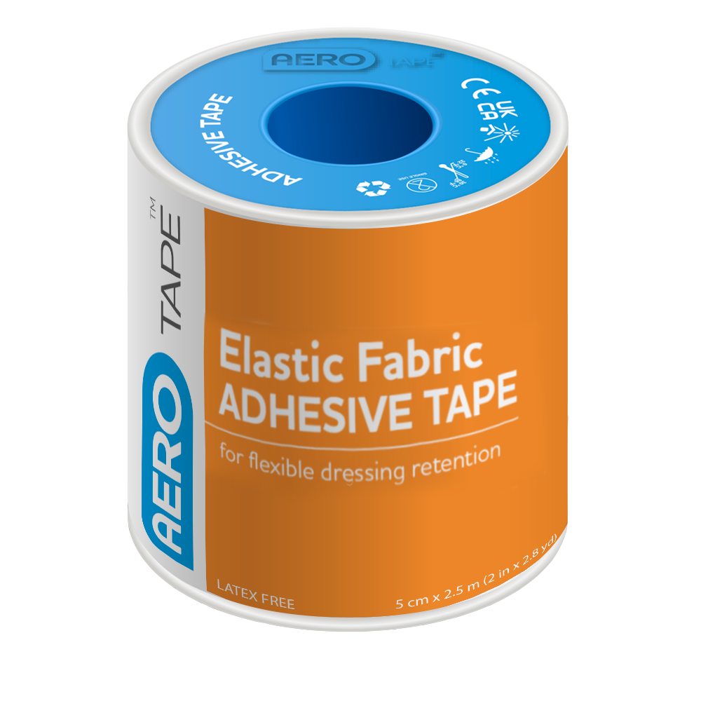 Aero Healthcare AEROTAPE Elastic Fabric Adhesive Tape 5cm x 2M