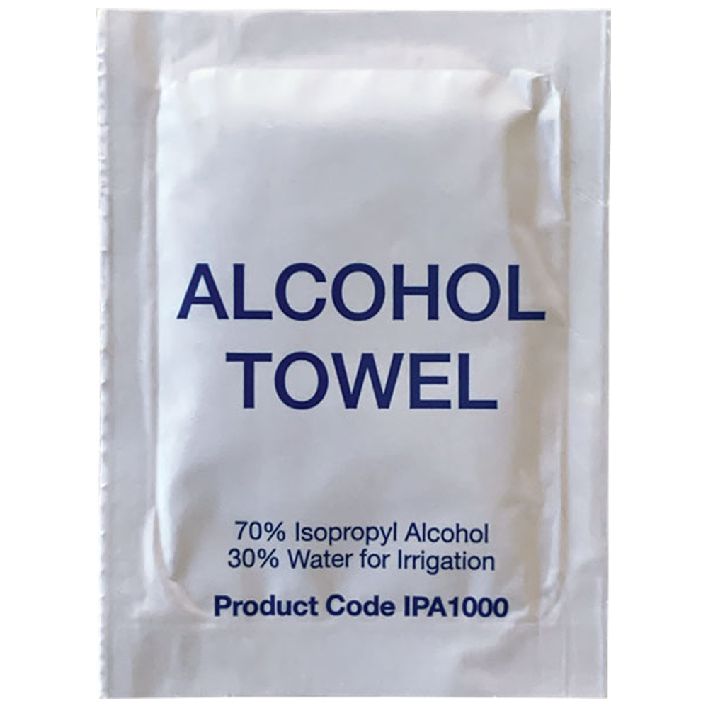 Aero Healthcare BRIEMAR 70% Isopropyl Alcohol Wipe 14 x 16cm