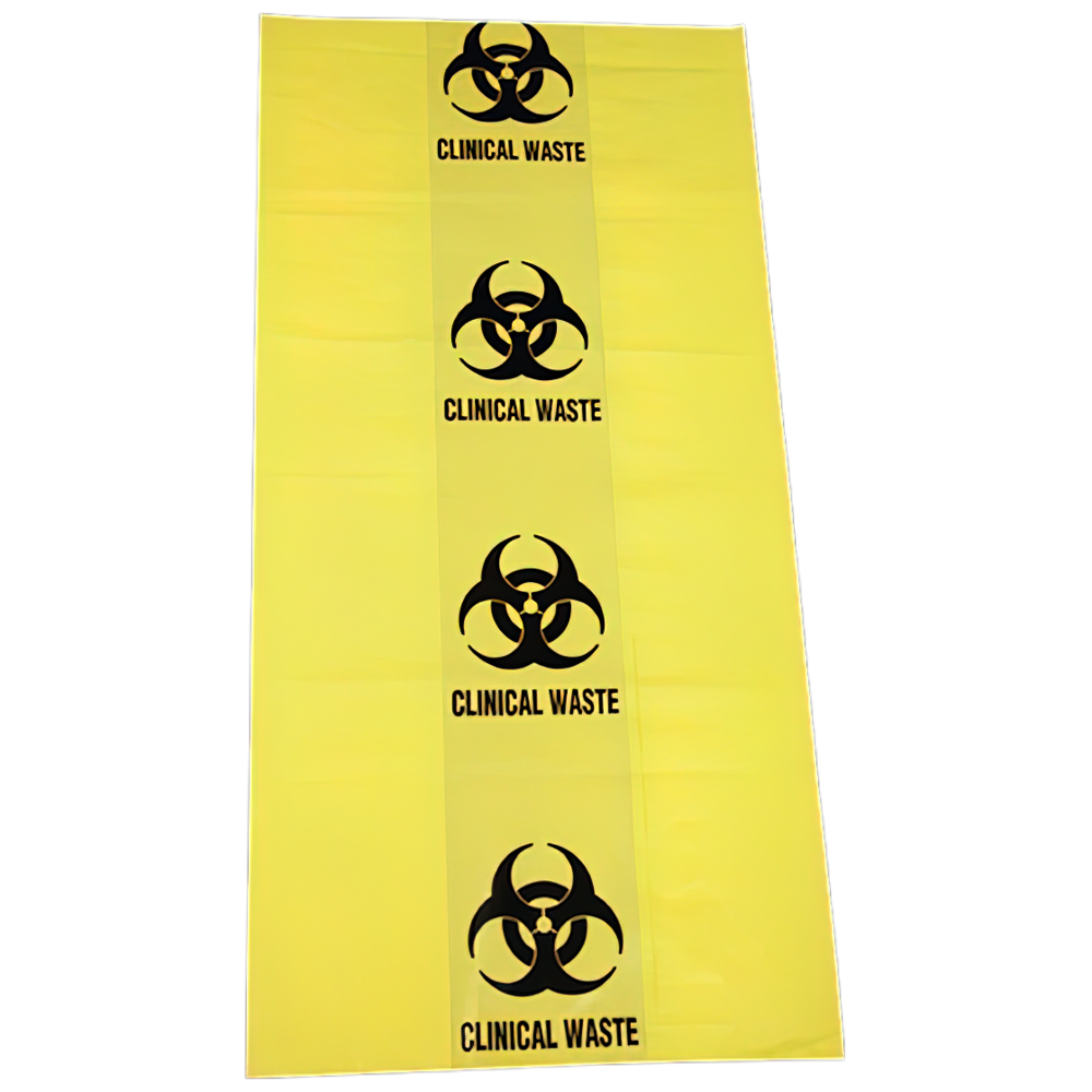 Aero Healthcare AEROHAZARD Biohazard Clinical Waste Bag 50L - 55um (630 x 800mm)